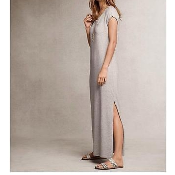 Ann Taylor Dresses & Skirts - NWT!! Gray Linen Maxi